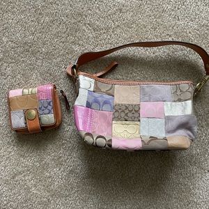 Excellent very gently used Coach purse and matching wallet.